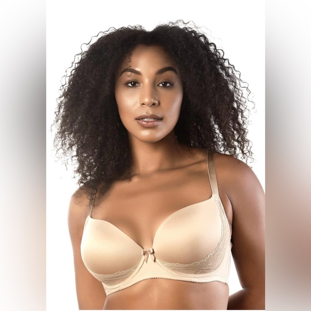 PARFAIT Casey 2801 Women's Wired Padded Plunge Seamless T-Shirt Bra 34DD